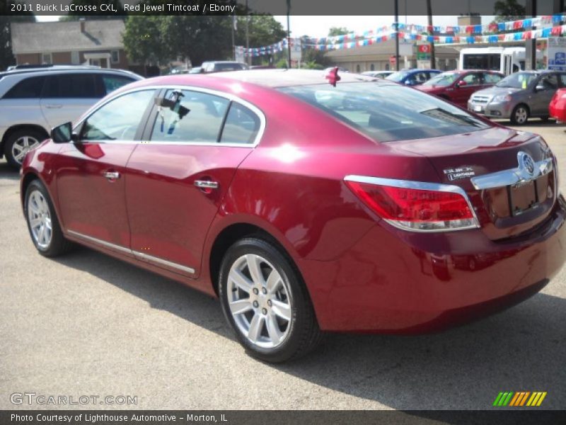 Red Jewel Tintcoat / Ebony 2011 Buick LaCrosse CXL