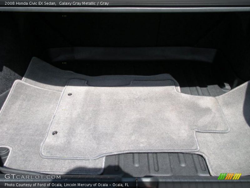 Galaxy Gray Metallic / Gray 2008 Honda Civic EX Sedan