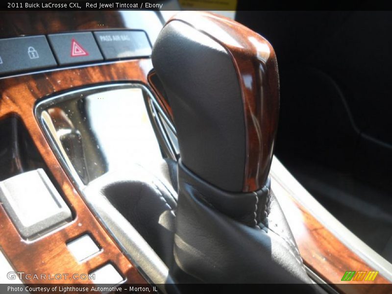 Red Jewel Tintcoat / Ebony 2011 Buick LaCrosse CXL