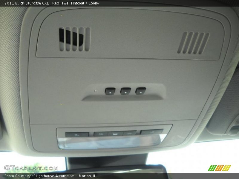 Red Jewel Tintcoat / Ebony 2011 Buick LaCrosse CXL