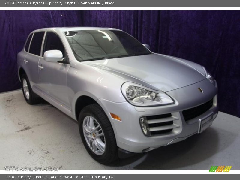 Crystal Silver Metallic / Black 2009 Porsche Cayenne Tiptronic