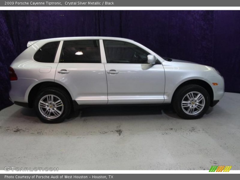 Crystal Silver Metallic / Black 2009 Porsche Cayenne Tiptronic
