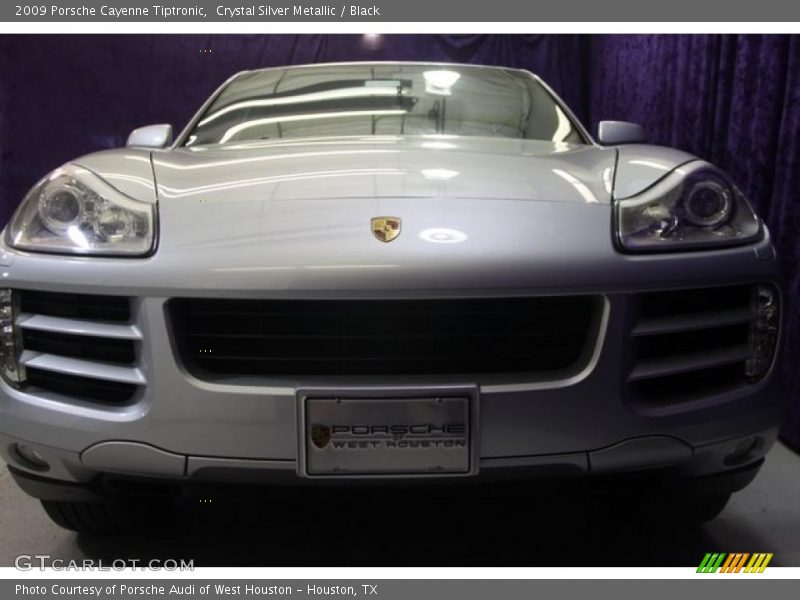 Crystal Silver Metallic / Black 2009 Porsche Cayenne Tiptronic