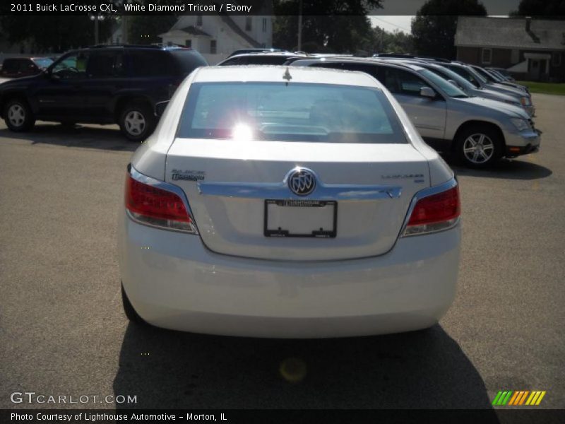 White Diamond Tricoat / Ebony 2011 Buick LaCrosse CXL