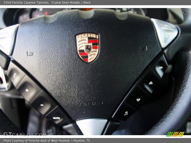 Crystal Silver Metallic / Black 2009 Porsche Cayenne Tiptronic