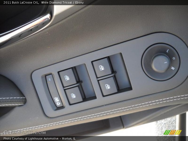 White Diamond Tricoat / Ebony 2011 Buick LaCrosse CXL