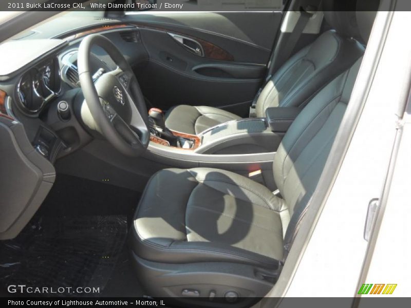 White Diamond Tricoat / Ebony 2011 Buick LaCrosse CXL
