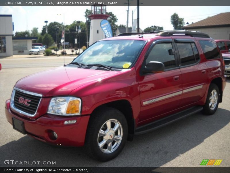 Magnetic Red Metallic / Dark Pewter 2004 GMC Envoy XL SLT 4x4