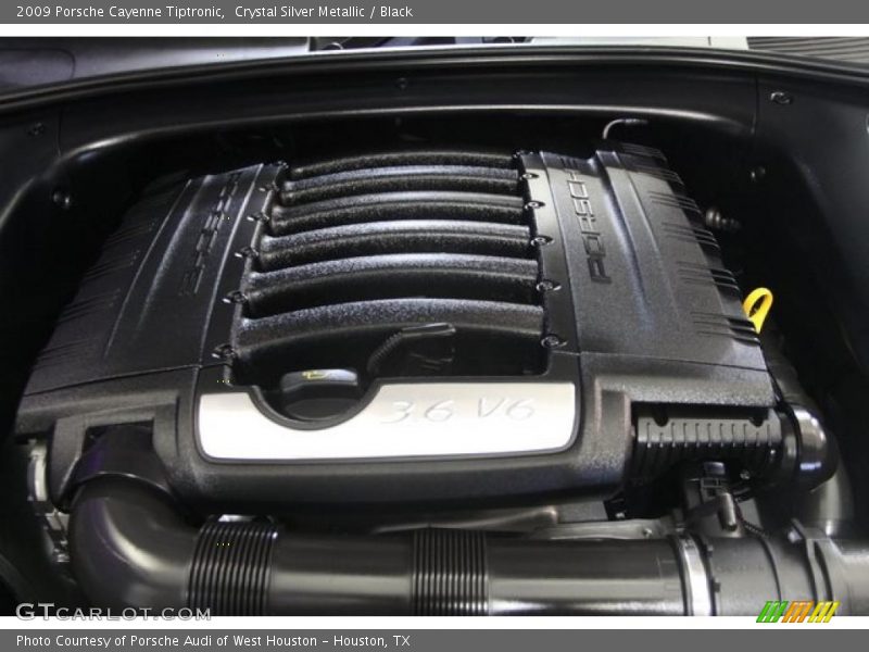 Crystal Silver Metallic / Black 2009 Porsche Cayenne Tiptronic