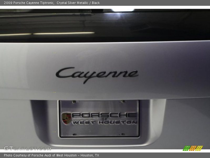 Crystal Silver Metallic / Black 2009 Porsche Cayenne Tiptronic