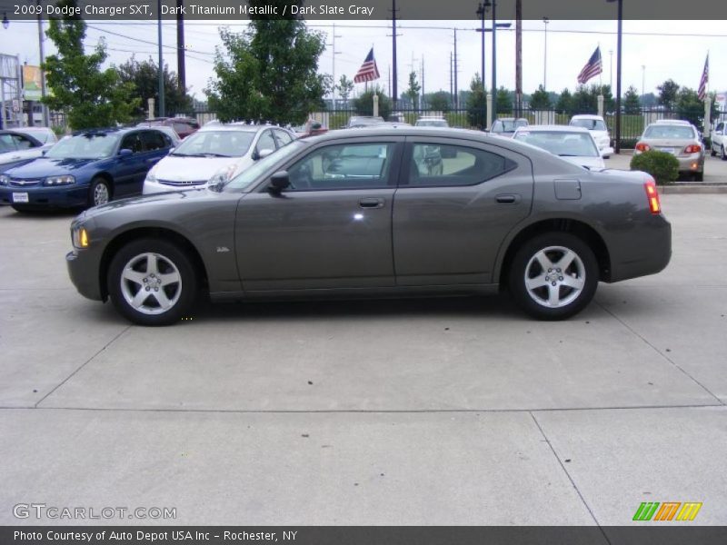 Dark Titanium Metallic / Dark Slate Gray 2009 Dodge Charger SXT