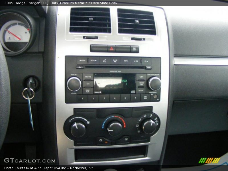 Dark Titanium Metallic / Dark Slate Gray 2009 Dodge Charger SXT