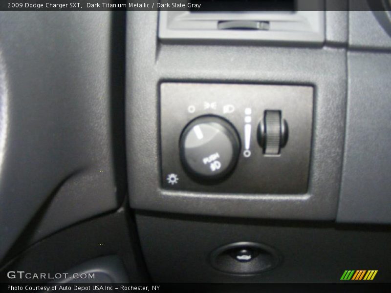 Dark Titanium Metallic / Dark Slate Gray 2009 Dodge Charger SXT