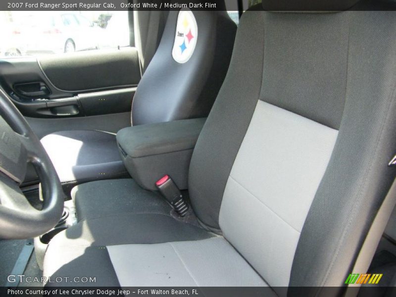 Oxford White / Medium Dark Flint 2007 Ford Ranger Sport Regular Cab