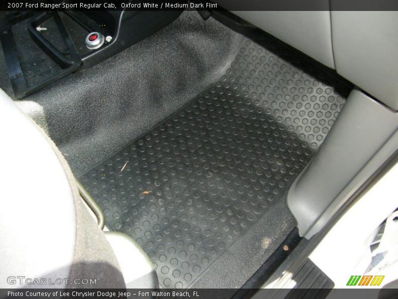 Oxford White / Medium Dark Flint 2007 Ford Ranger Sport Regular Cab