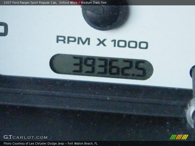 Oxford White / Medium Dark Flint 2007 Ford Ranger Sport Regular Cab