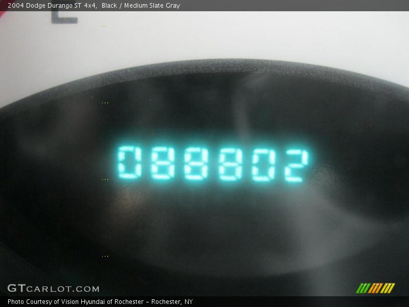 Black / Medium Slate Gray 2004 Dodge Durango ST 4x4