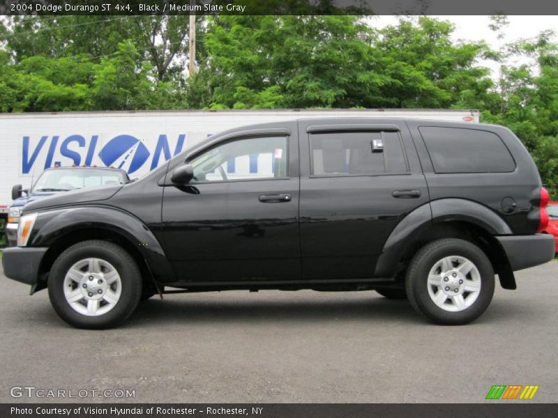 Black / Medium Slate Gray 2004 Dodge Durango ST 4x4