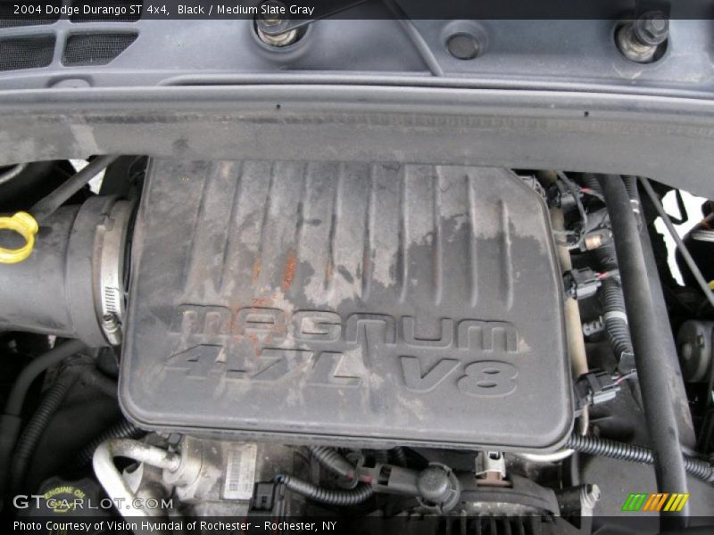 Black / Medium Slate Gray 2004 Dodge Durango ST 4x4