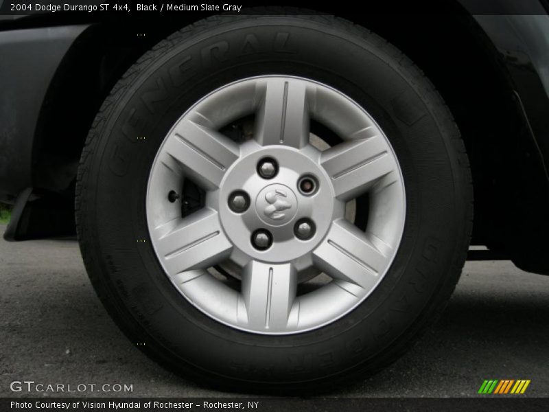 Black / Medium Slate Gray 2004 Dodge Durango ST 4x4