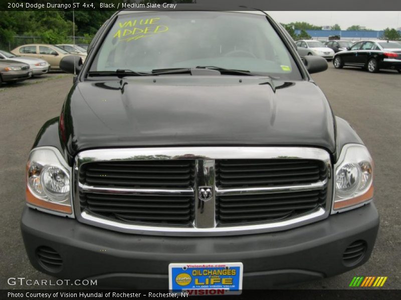 Black / Medium Slate Gray 2004 Dodge Durango ST 4x4