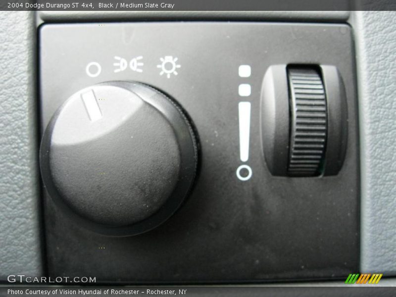Black / Medium Slate Gray 2004 Dodge Durango ST 4x4