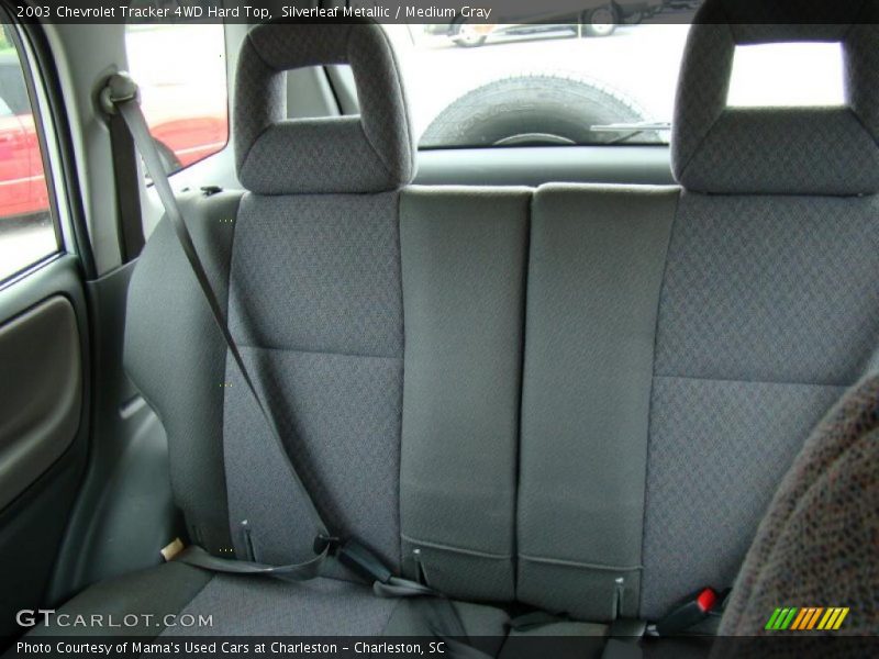 Silverleaf Metallic / Medium Gray 2003 Chevrolet Tracker 4WD Hard Top