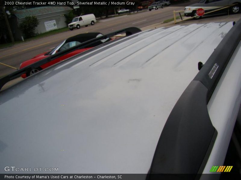 Silverleaf Metallic / Medium Gray 2003 Chevrolet Tracker 4WD Hard Top
