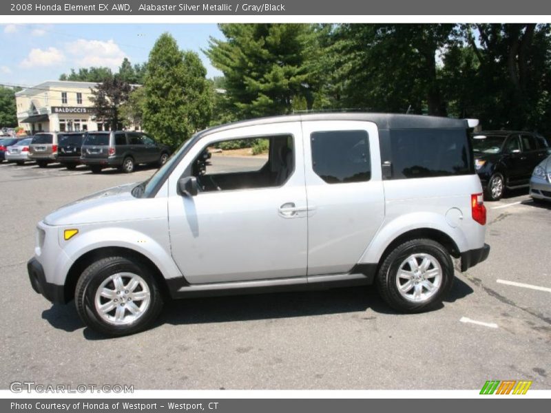 Alabaster Silver Metallic / Gray/Black 2008 Honda Element EX AWD