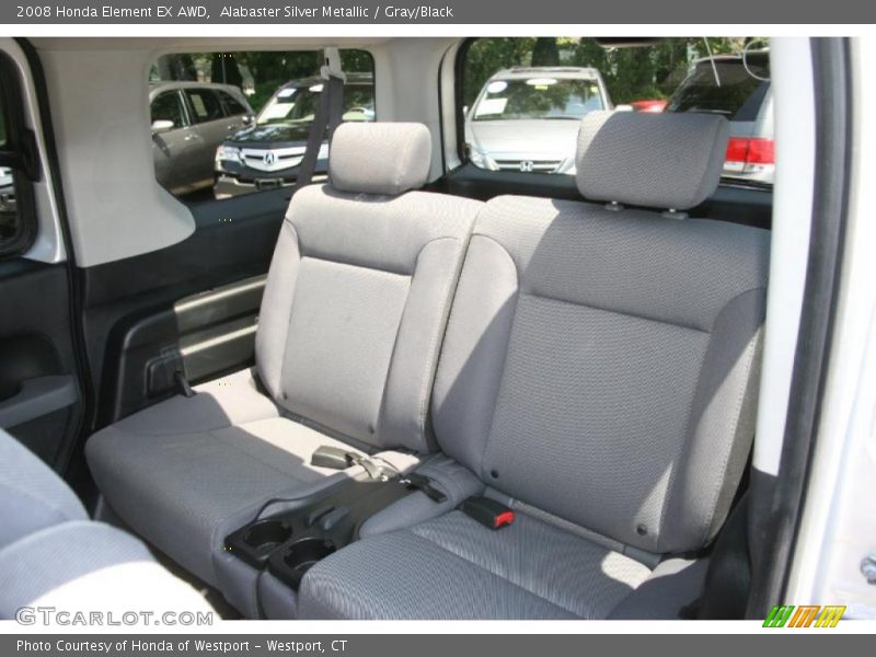 Alabaster Silver Metallic / Gray/Black 2008 Honda Element EX AWD
