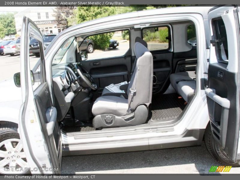 Alabaster Silver Metallic / Gray/Black 2008 Honda Element EX AWD