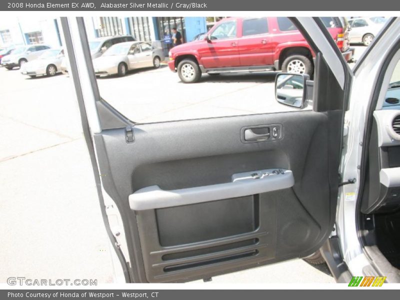 Alabaster Silver Metallic / Gray/Black 2008 Honda Element EX AWD