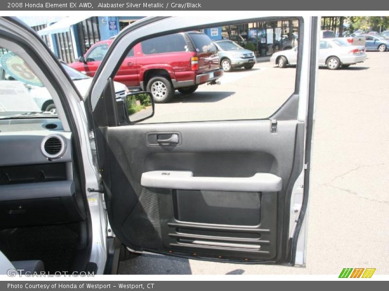 Alabaster Silver Metallic / Gray/Black 2008 Honda Element EX AWD