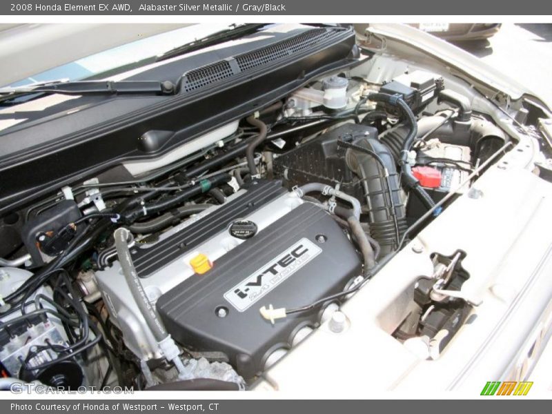 Alabaster Silver Metallic / Gray/Black 2008 Honda Element EX AWD