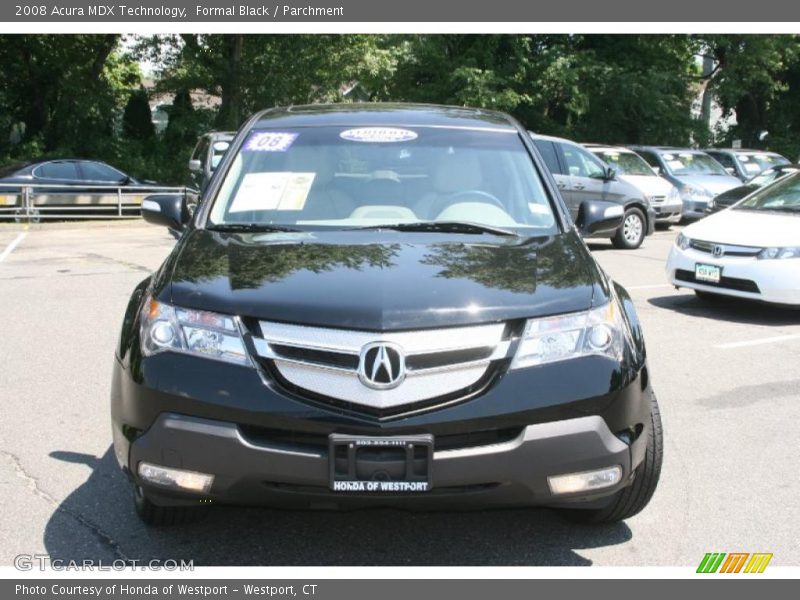 Formal Black / Parchment 2008 Acura MDX Technology