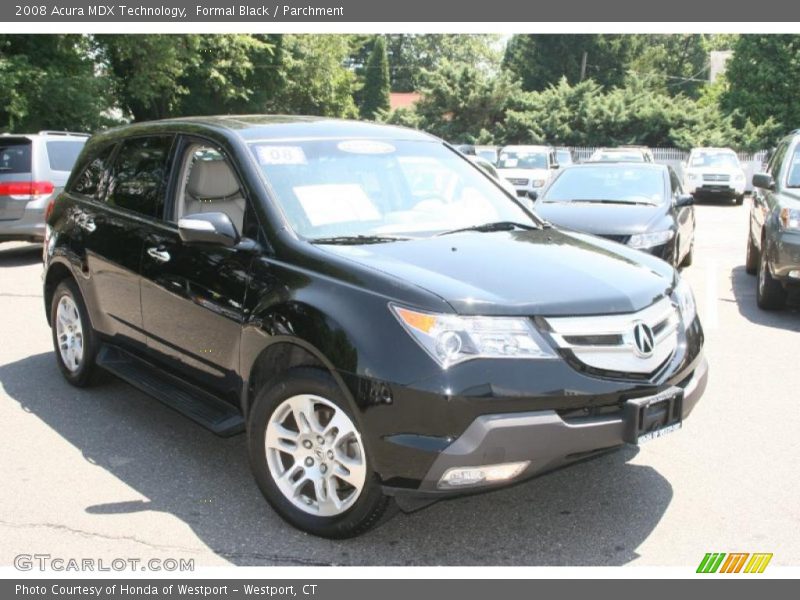 Formal Black / Parchment 2008 Acura MDX Technology
