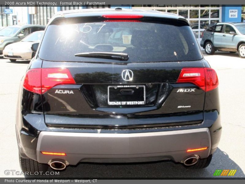 Formal Black / Parchment 2008 Acura MDX Technology