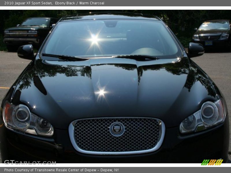 Ebony Black / Warm Charcoal 2010 Jaguar XF Sport Sedan