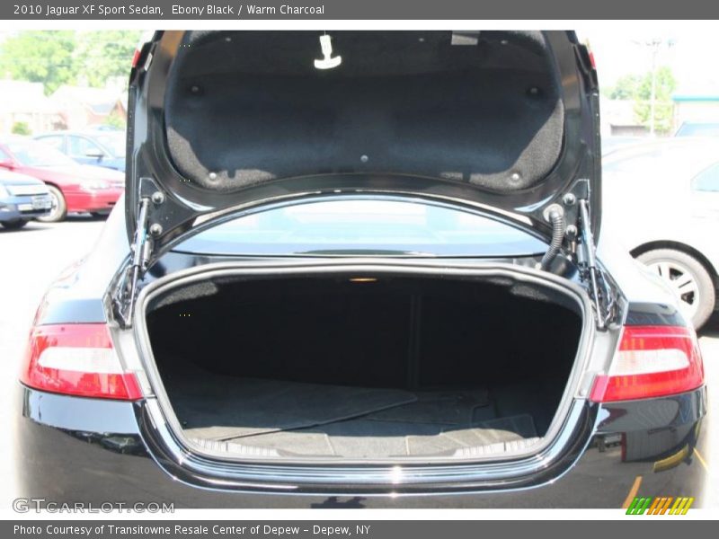 Ebony Black / Warm Charcoal 2010 Jaguar XF Sport Sedan