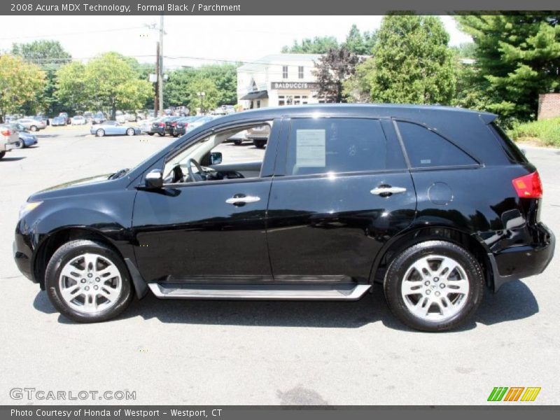Formal Black / Parchment 2008 Acura MDX Technology