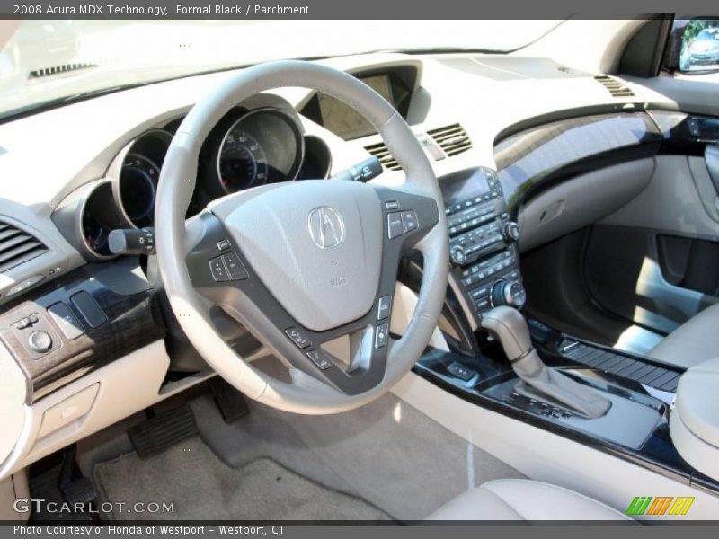 Formal Black / Parchment 2008 Acura MDX Technology