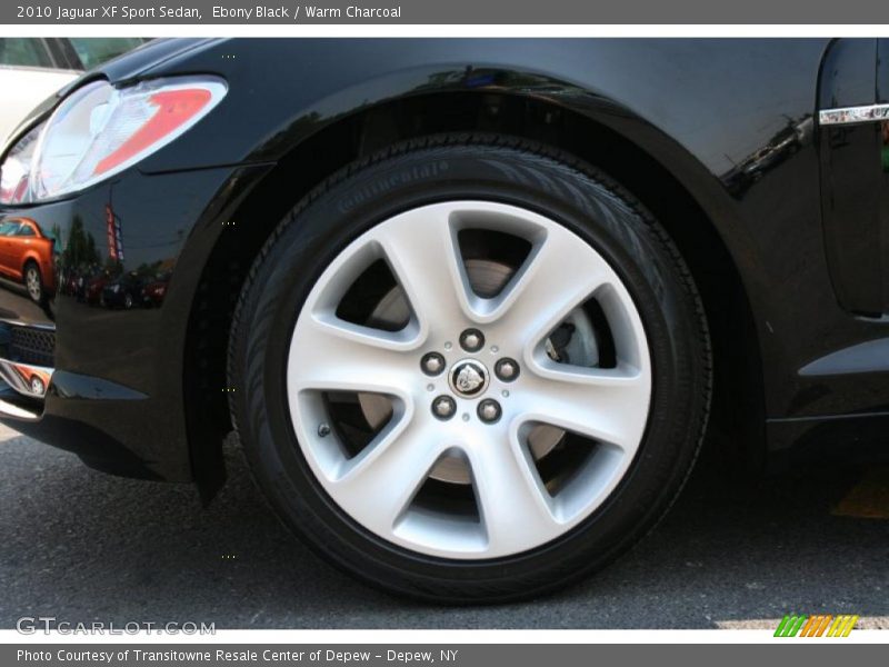 Ebony Black / Warm Charcoal 2010 Jaguar XF Sport Sedan