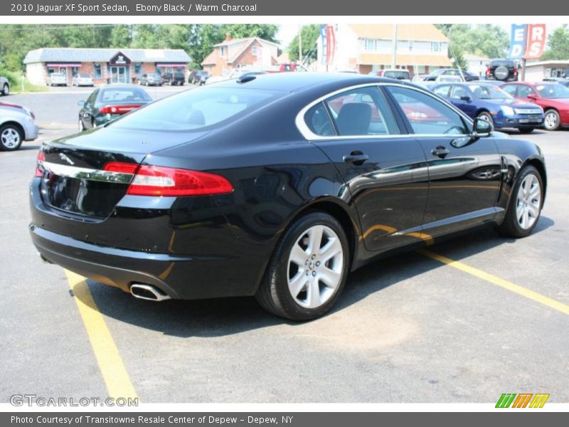 Ebony Black / Warm Charcoal 2010 Jaguar XF Sport Sedan