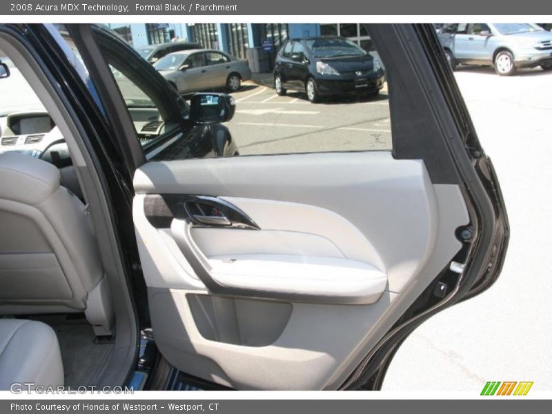 Formal Black / Parchment 2008 Acura MDX Technology