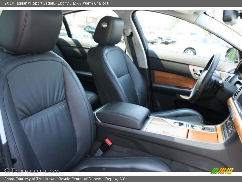 Ebony Black / Warm Charcoal 2010 Jaguar XF Sport Sedan