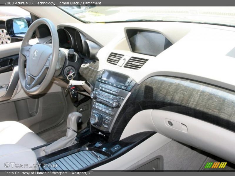 Formal Black / Parchment 2008 Acura MDX Technology