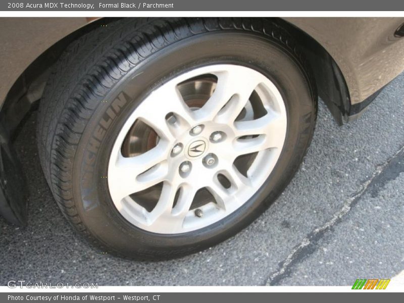 Formal Black / Parchment 2008 Acura MDX Technology