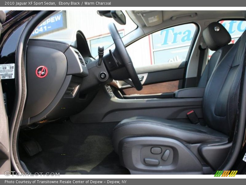 Ebony Black / Warm Charcoal 2010 Jaguar XF Sport Sedan