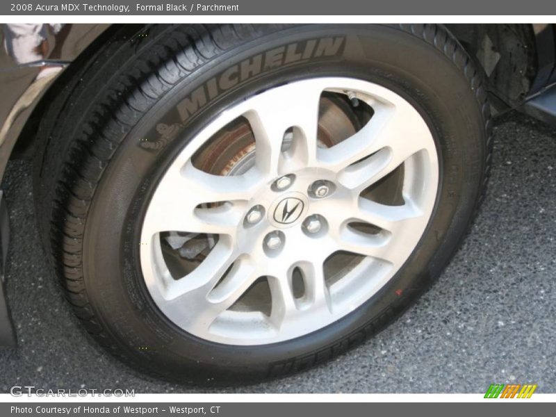 Formal Black / Parchment 2008 Acura MDX Technology