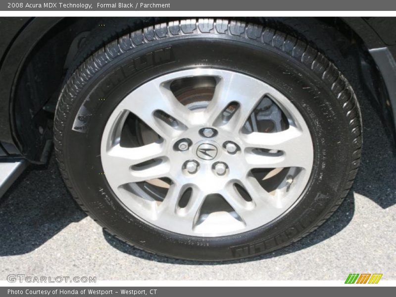 Formal Black / Parchment 2008 Acura MDX Technology